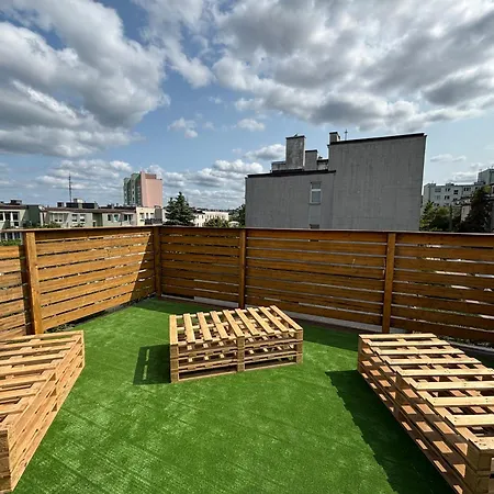 Pomorska 49b Dla 2-8 Os Z Tarasem Apartmán